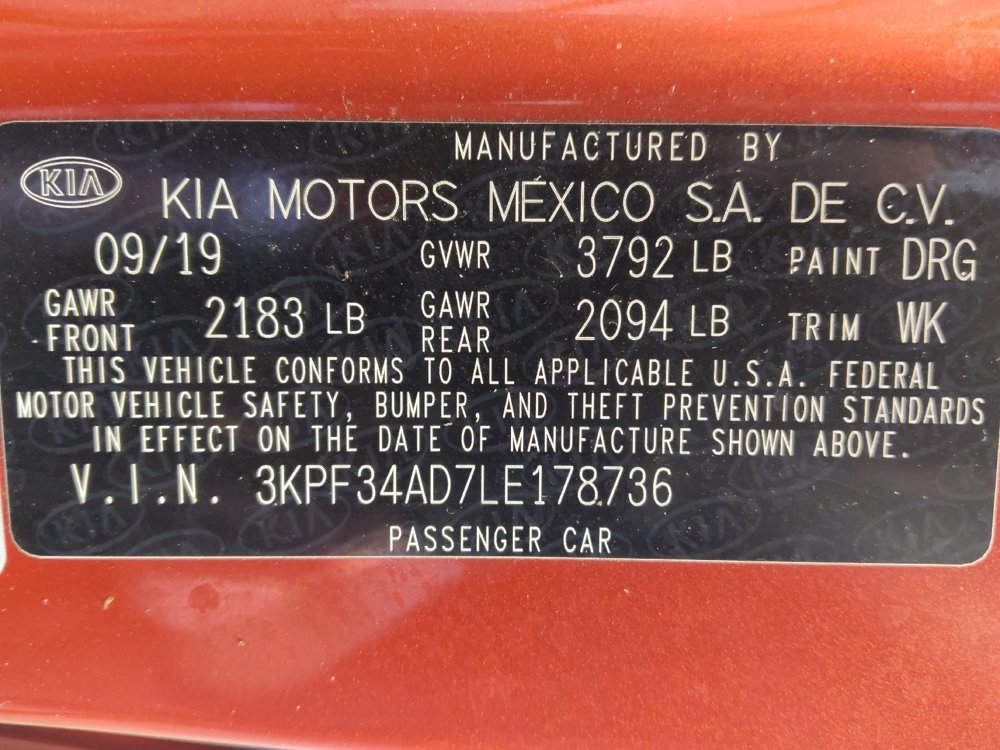 Used 2020 Kia Forte GT-Line w/ GT-Line Premium Package FWD image 33