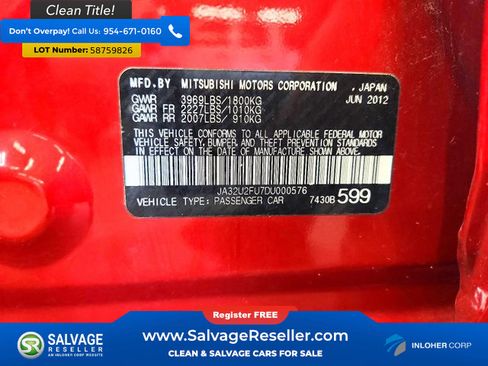 Used 2013 Mitsubishi Lancer ES FWD image 16