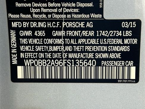 Used 2015 Porsche 911 Targa 4S AWD/4WD image 40