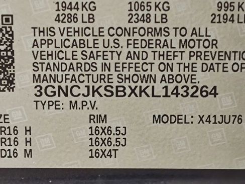 Used 2019 Chevrolet Trax LS FWD image 49