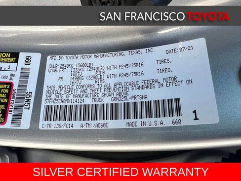Certified 2021 Toyota Tacoma SR5 RWD image 38