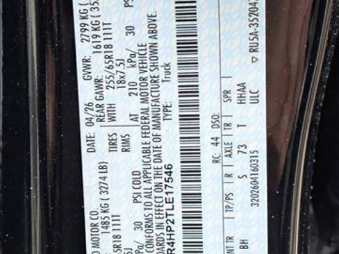 New 2026 Ford Ranger XLT w/ Equipment Group 301A High AWD/4WD image 18
