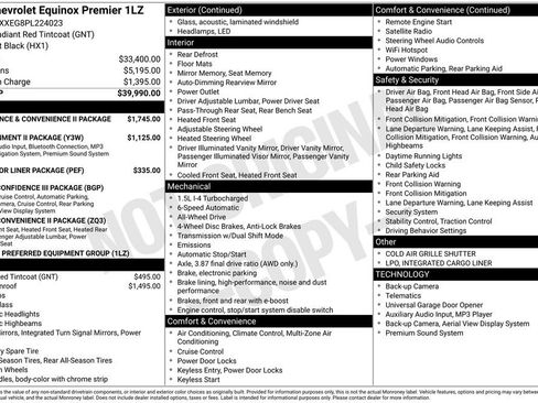 Used 2023 Chevrolet Equinox Premier AWD/4WD image 2