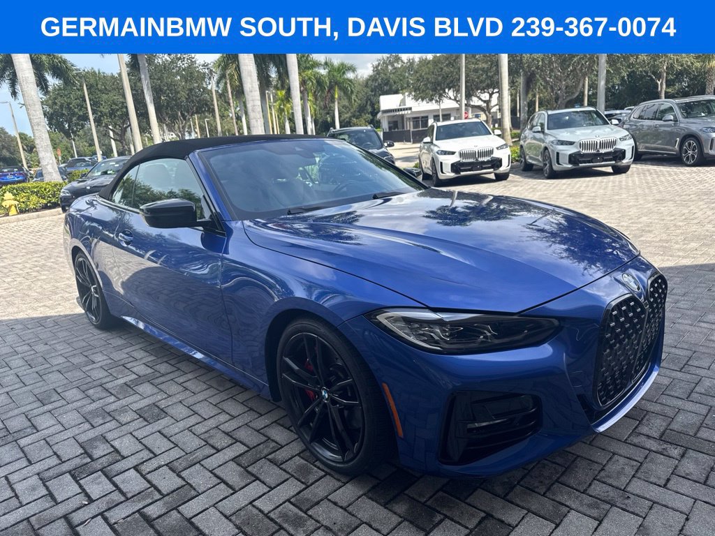 Used 2021 BMW 430i Convertible w/ M Sport Package RWD image 8