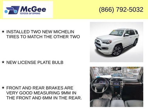 Used 2017 Toyota 4Runner Limited image 8