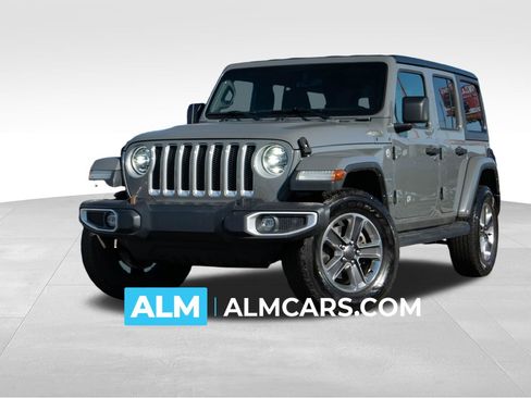 Used 2022 Jeep Wrangler Unlimited Sahara w/ Dual Top Group AWD/4WD image 1