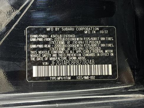 Used 2023 Subaru Crosstrek 2.0i Premium AWD/4WD image 13