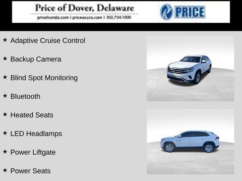 Used 2023 Volkswagen Atlas Cross Sport SE AWD/4WD image 2