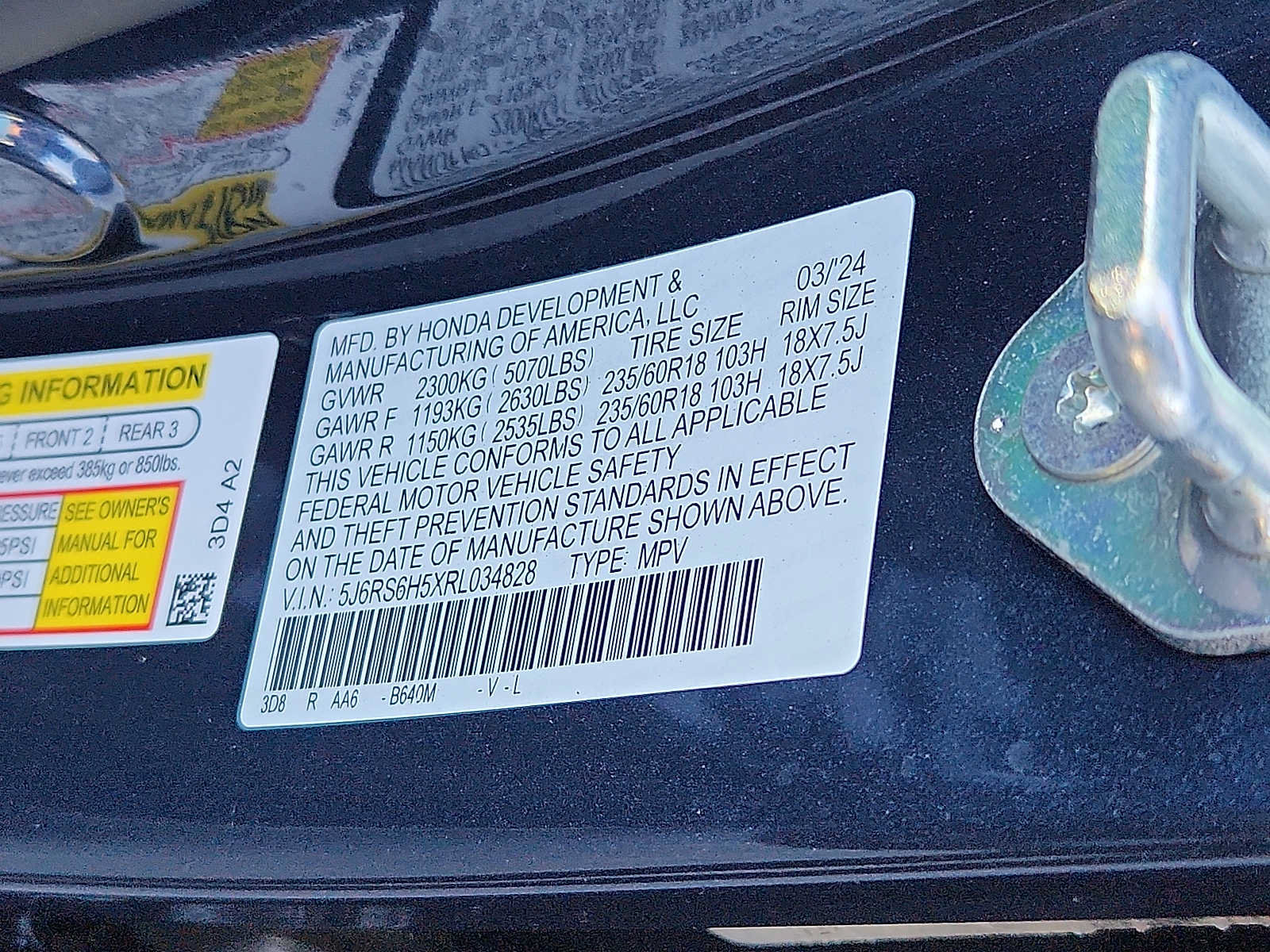 Certified 2024 Honda CR-V Sport image 26