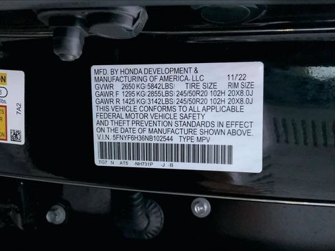 Used 2022 Honda Pilot Sport image 31