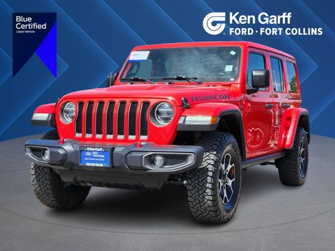 Used 2021 Jeep Wrangler Unlimited Rubicon AWD/4WD image 1
