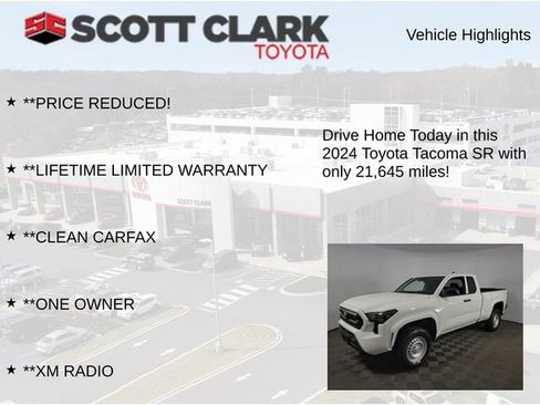 Used 2024 Toyota Tacoma SR RWD image 12