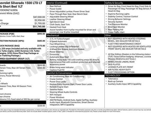 Used 2022 Chevrolet Silverado 1500 LT w/ Safety Package AWD/4WD image 37