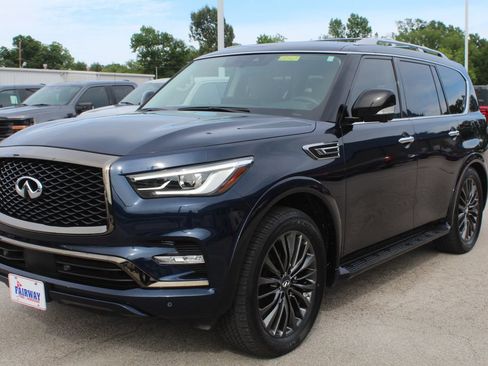 Used 2022 INFINITI QX80 Premium Select w/ Cargo Package RWD image 3