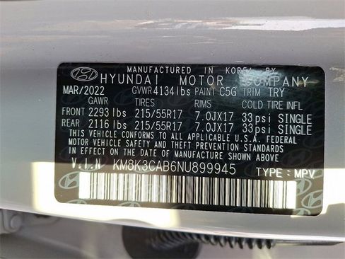 Used 2022 Hyundai Kona SEL w/ Convenience Package image 27