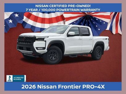 Certified 2026 Nissan Frontier PRO-4X w/ Pro-4x Convenience Package
