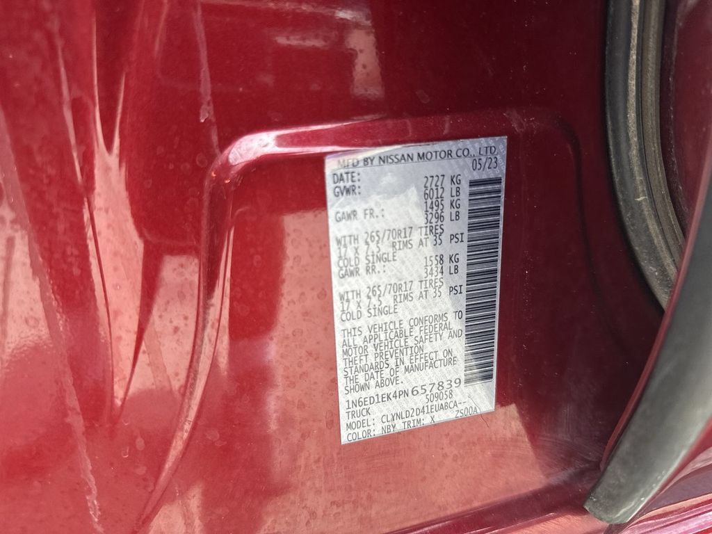 Used 2023 Nissan Frontier PRO-4X w/ Pro Convenience Package AWD/4WD image 43