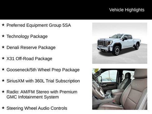 Used 2026 GMC Sierra 2500 Denali w/ Denali Reserve Package AWD/4WD image 7