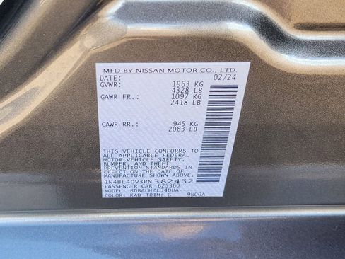 Used 2024 Nissan Altima 2.5 SV image 33