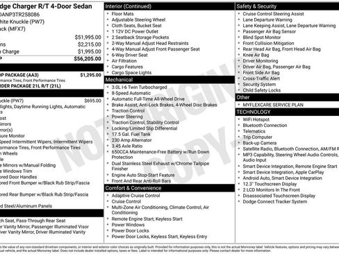 New 2026 Dodge Charger R/T w/ Blacktop Package AWD/4WD image 35