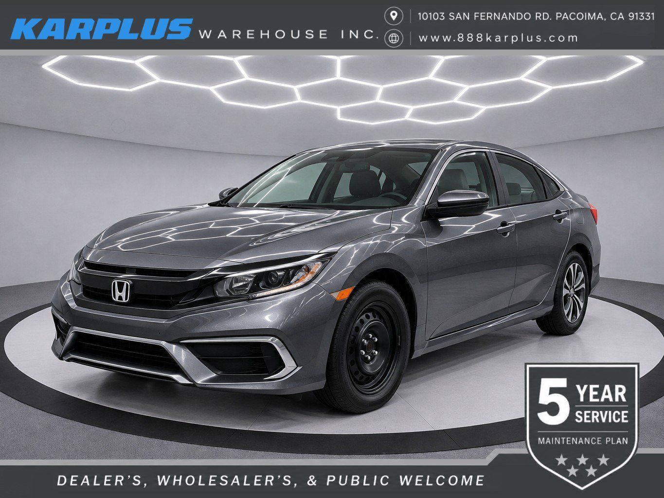 Used 2020 Honda Civic LX image 1