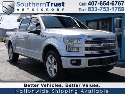 Used 2016 Ford F150 Platinum w/ Equipment Group 701A Luxury AWD/4WD image 1