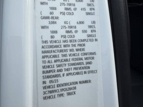 Used 2023 RAM 3500 Tradesman AWD/4WD image 13