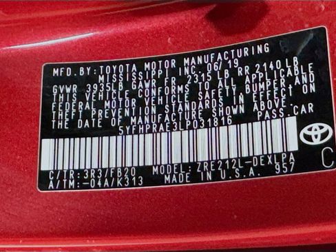 Used 2020 Toyota Corolla LE w/ LE Premium Package FWD image 39