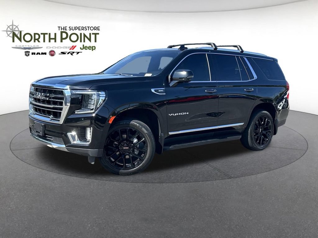 Used 2022 GMC Yukon SLT w/ SLT Luxury Package AWD/4WD image 1