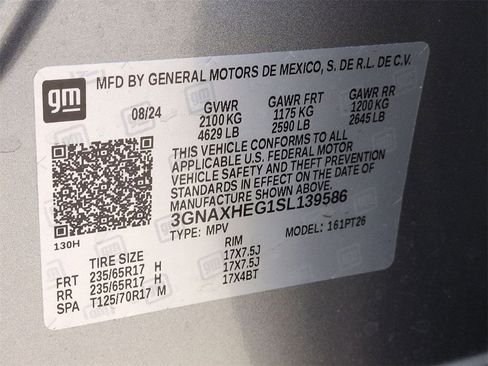 Certified 2025 Chevrolet Equinox LT w/ Safety and Technology Package image 27