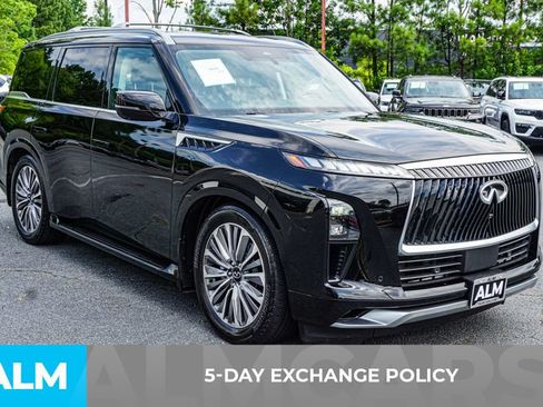 Used 2025 INFINITI QX80 Luxe w/ Exterior Package AWD/4WD image 3