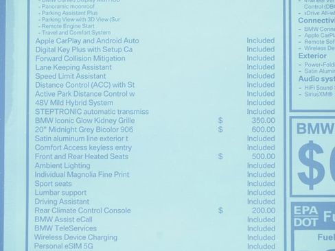 New 2026 BMW X3 xDrive30 w/ Premium Package image 8