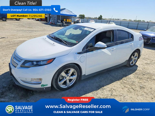 Used 2013 Chevrolet Volt Premium w/ Premium Trim Package FWD image 1