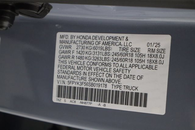 Used 2025 Honda Ridgeline RTL image 37
