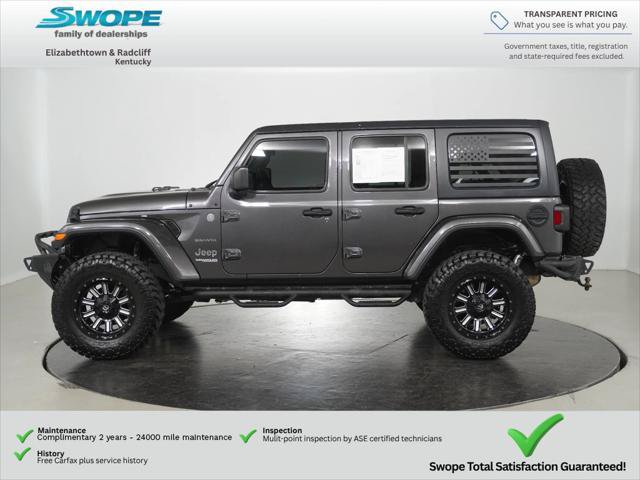 Certified 2020 Jeep Wrangler Unlimited Sahara AWD/4WD image 6