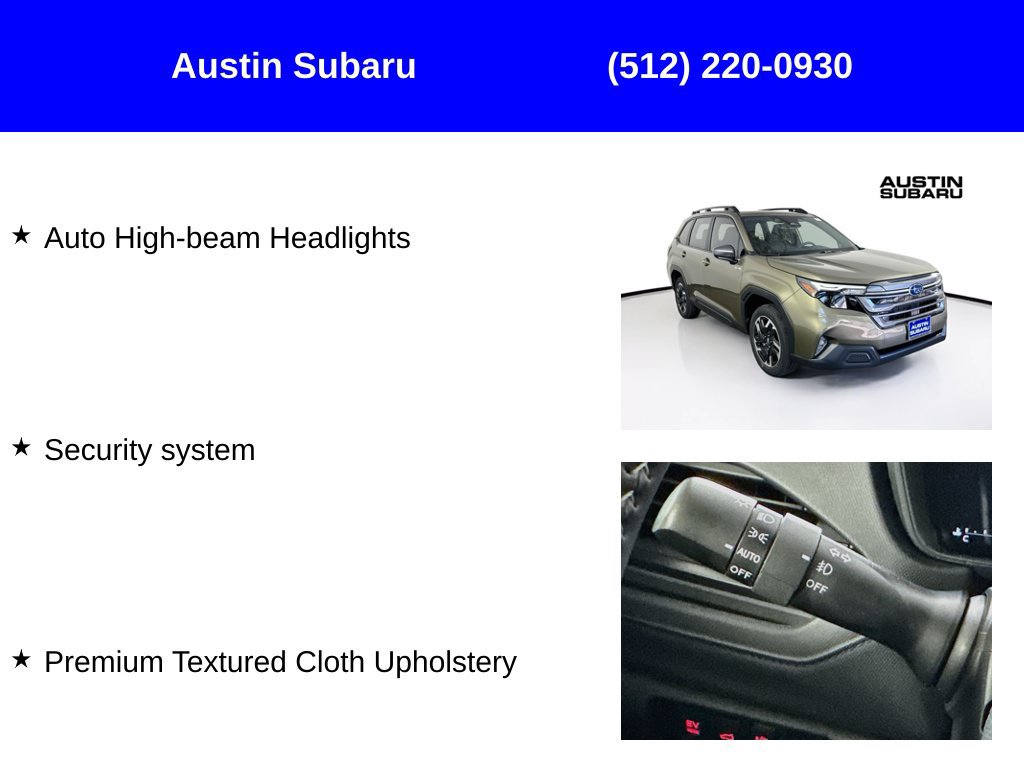 New 2026 Subaru Forester Premium AWD/4WD image 17
