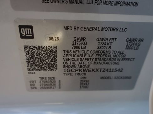 New 2026 Chevrolet Silverado 1500 RST AWD/4WD image 25
