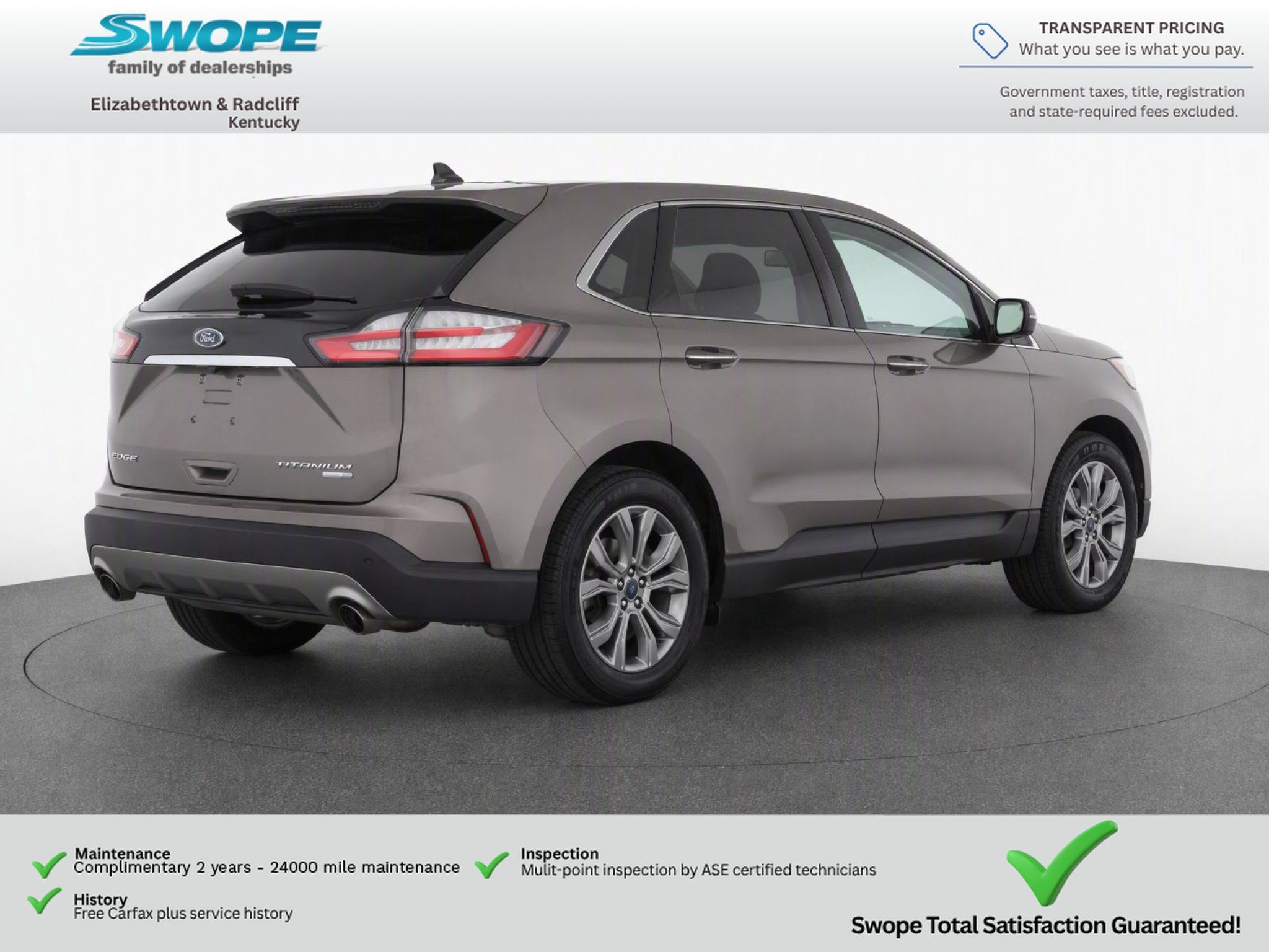 Used 2019 Ford Edge Titanium FWD image 5
