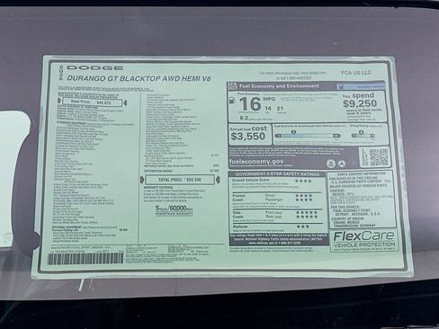 New 2026 Dodge Durango GT image 21