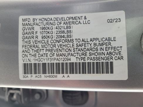 Used 2023 Honda Accord EX image 33