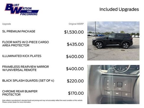 Used 2023 Nissan Rogue SL w/ SL Premium Package image 3