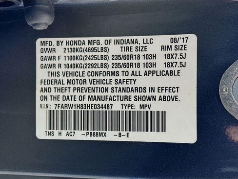 Used 2017 Honda CR-V EX-L image 12