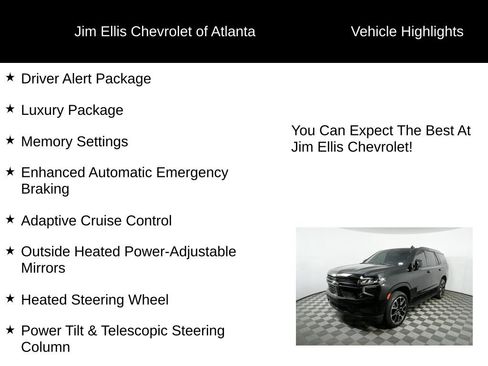 Used 2023 Chevrolet Tahoe RST w/ Luxury Package image 5