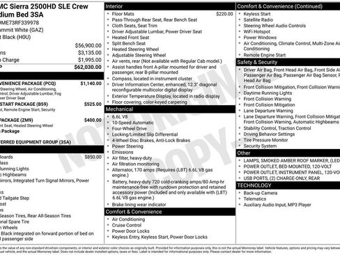 Used 2024 GMC Sierra 2500 SLE w/ SLE Convenience Package image 13