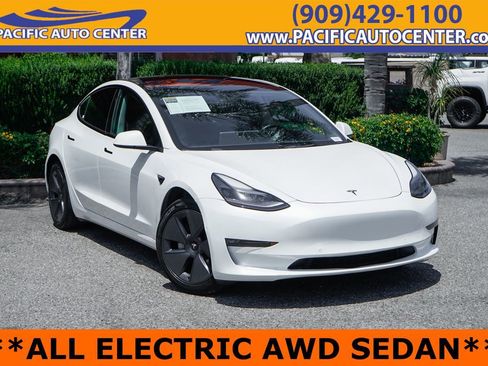 Used 2022 Tesla Model 3 Long Range AWD/4WD image 1