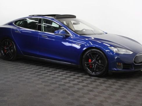 Used 2015 Tesla Model S 70D AWD/4WD image 1