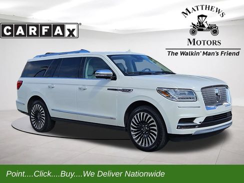 Used 2021 Lincoln Navigator L Black Label w/ Cargo Convenience Package AWD/4WD image 1