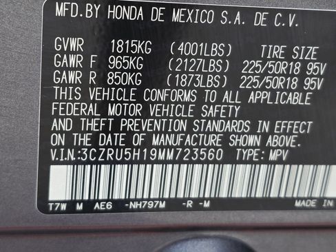 Used 2021 Honda HR-V Sport image 31