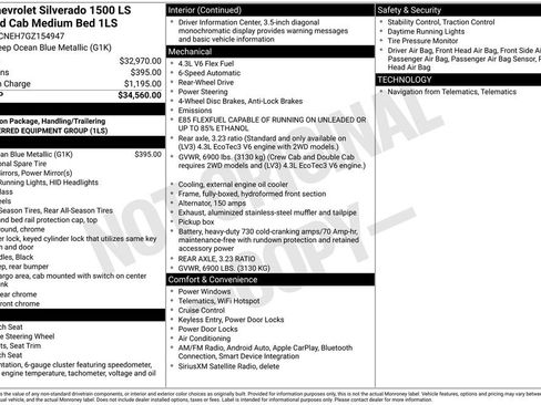 Used 2016 Chevrolet Silverado 1500 LS RWD image 33