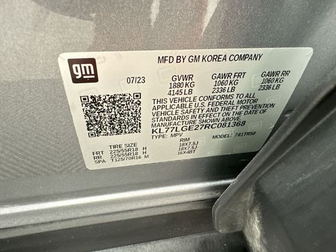 Certified 2024 Chevrolet Trax RS FWD image 23